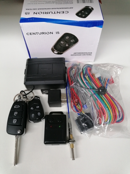 Автосигнализация Centurion 15 (с выкидным ключом)