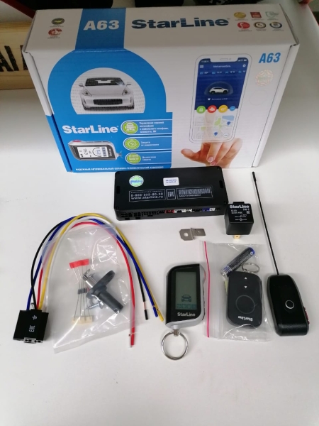 Автосигнализация Starline Twage A63