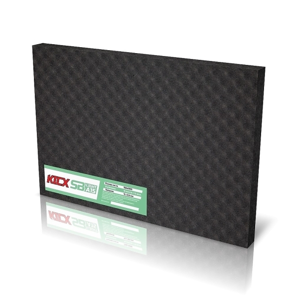 Материал уплотнительный самоклеящийся KICX SB Light A15 (0.75x1.0)