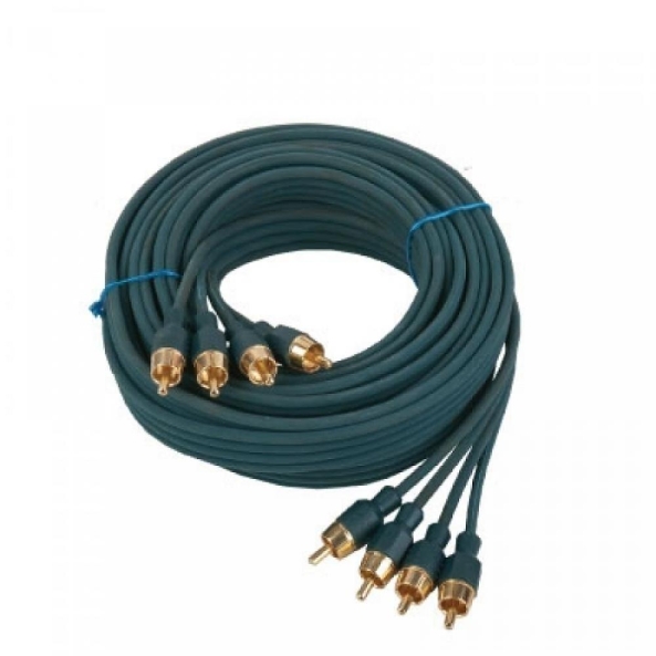 Межблочный кабель 4RCA - 4RCA KICX ARCA45 (4 канала/5м)