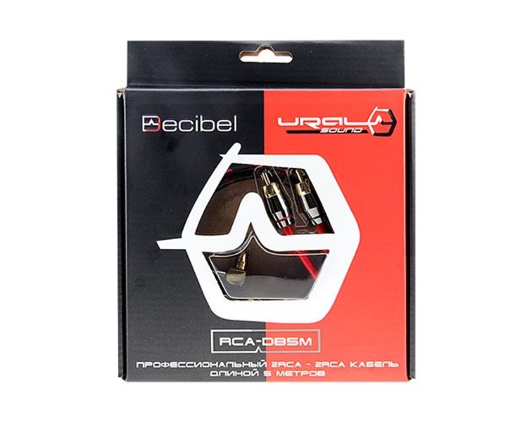 Межблочный кабель 2RCA – 2RCA URAL 2RCA-DB5M