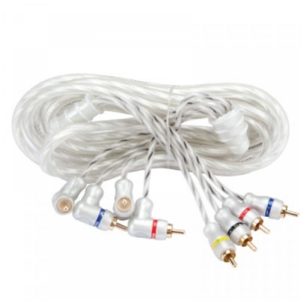 Межблочный кабель 4RCA - 4RCA KICX MRCA45 (4 канала/5м)
