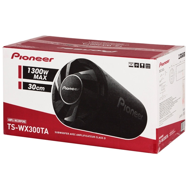 Сабвуфер активный Pioneer TS-WX300TA 12" (350-1300W)