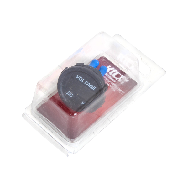 Вольтметр KICX KRV-D1R красный