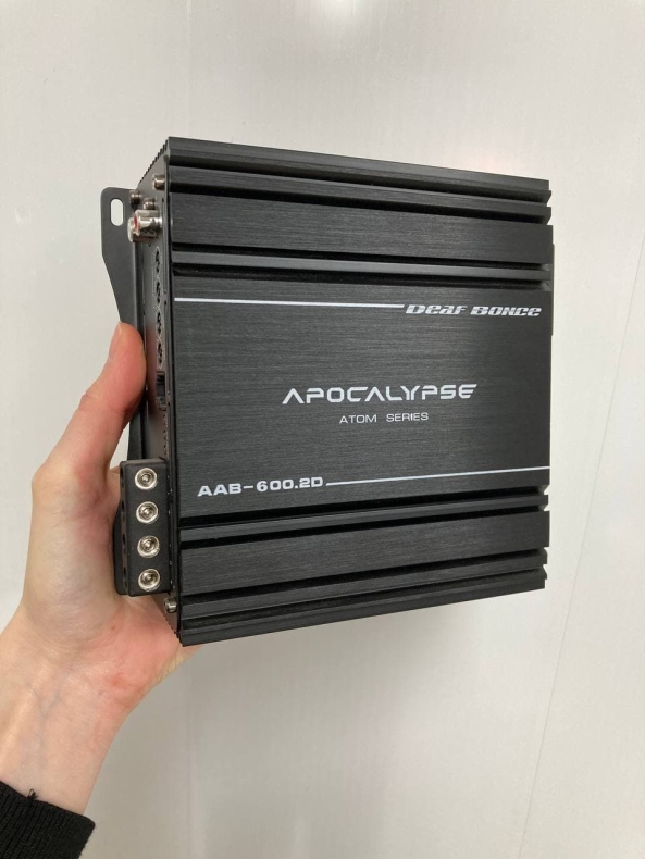 Усилитель 2-канальный Apocalypse Atom series AAB-600.2D