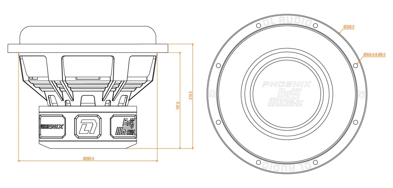 Сабвуфер DL Audio Phoenix Bass Machine 12