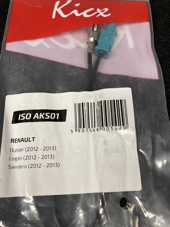 Антенный переходник KICX ISO AKS01 Renault