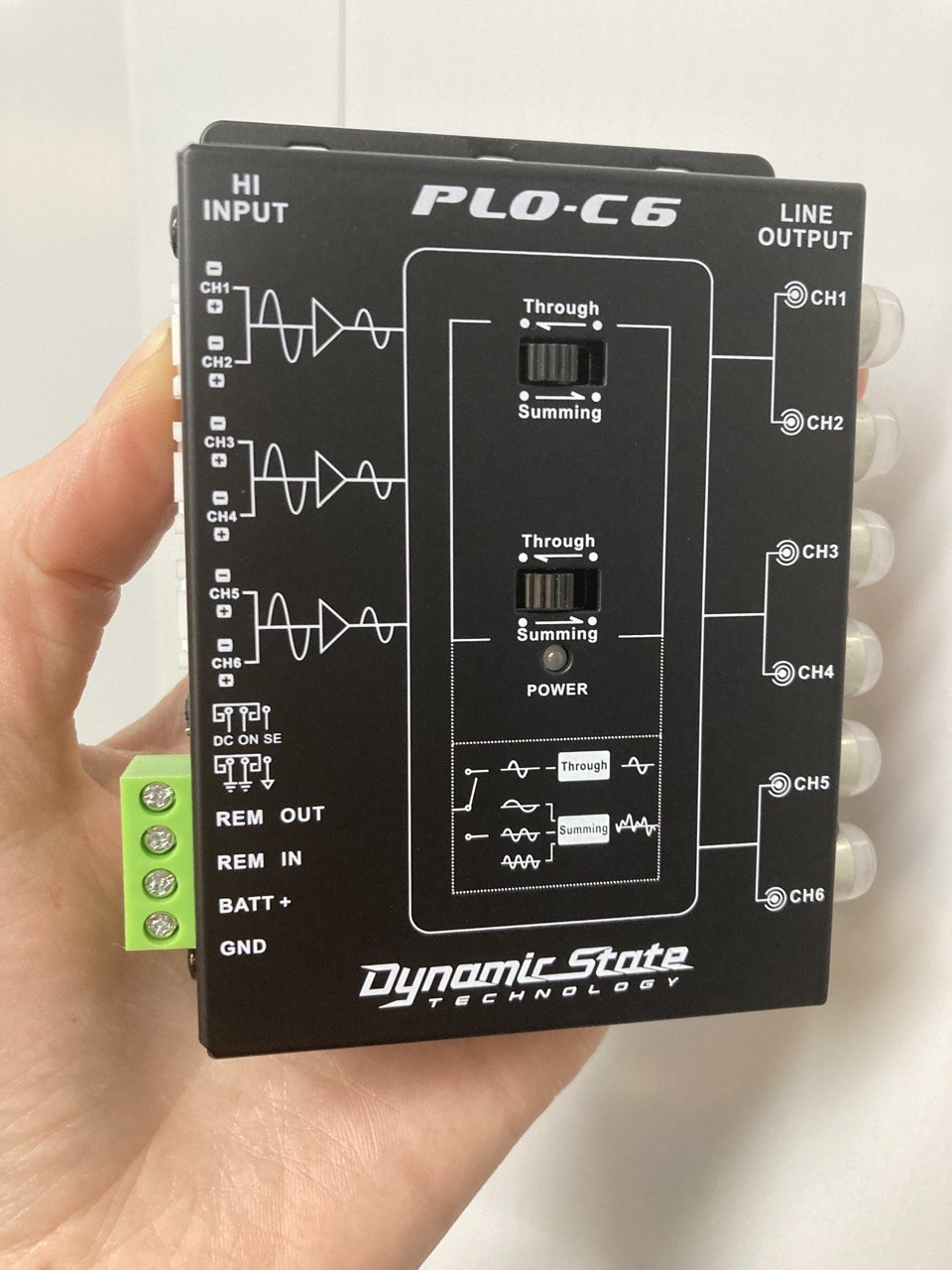 Преобразователь уровня сигнала Dynamic State PLO-C6 PRO